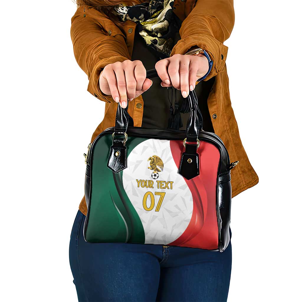 Custom Mexico Football Shoulder Handbag El Tricolor Viva Champions