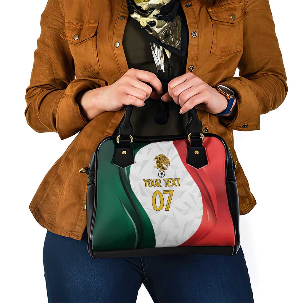 Custom Mexico Football Shoulder Handbag El Tricolor Viva Champions