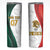 Custom Mexico Football Skinny Tumbler El Tricolor Viva Champions