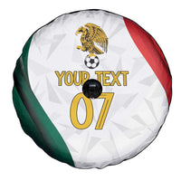 Custom Mexico Football Spare Tire Cover El Tricolor Viva Champions