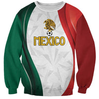 Custom Mexico Football Sweatshirt El Tricolor Viva Champions