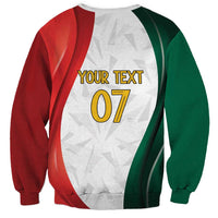 Custom Mexico Football Sweatshirt El Tricolor Viva Champions