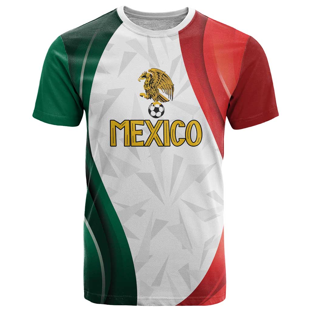 Custom Mexico Football T Shirt El Tricolor Viva Champions