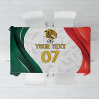 Custom Mexico Football Tablecloth El Tricolor Viva Champions