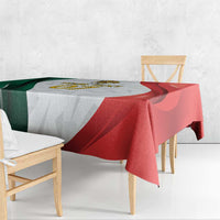 Custom Mexico Football Tablecloth El Tricolor Viva Champions