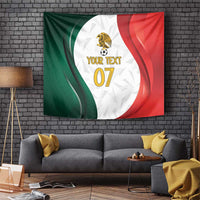 Custom Mexico Football Tapestry El Tricolor Viva Champions