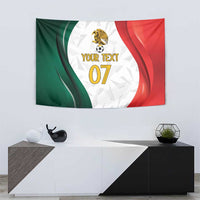 Custom Mexico Football Tapestry El Tricolor Viva Champions