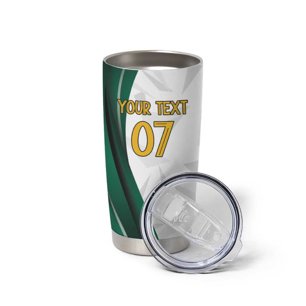Custom Mexico Football Tumbler Cup El Tricolor Viva Champions