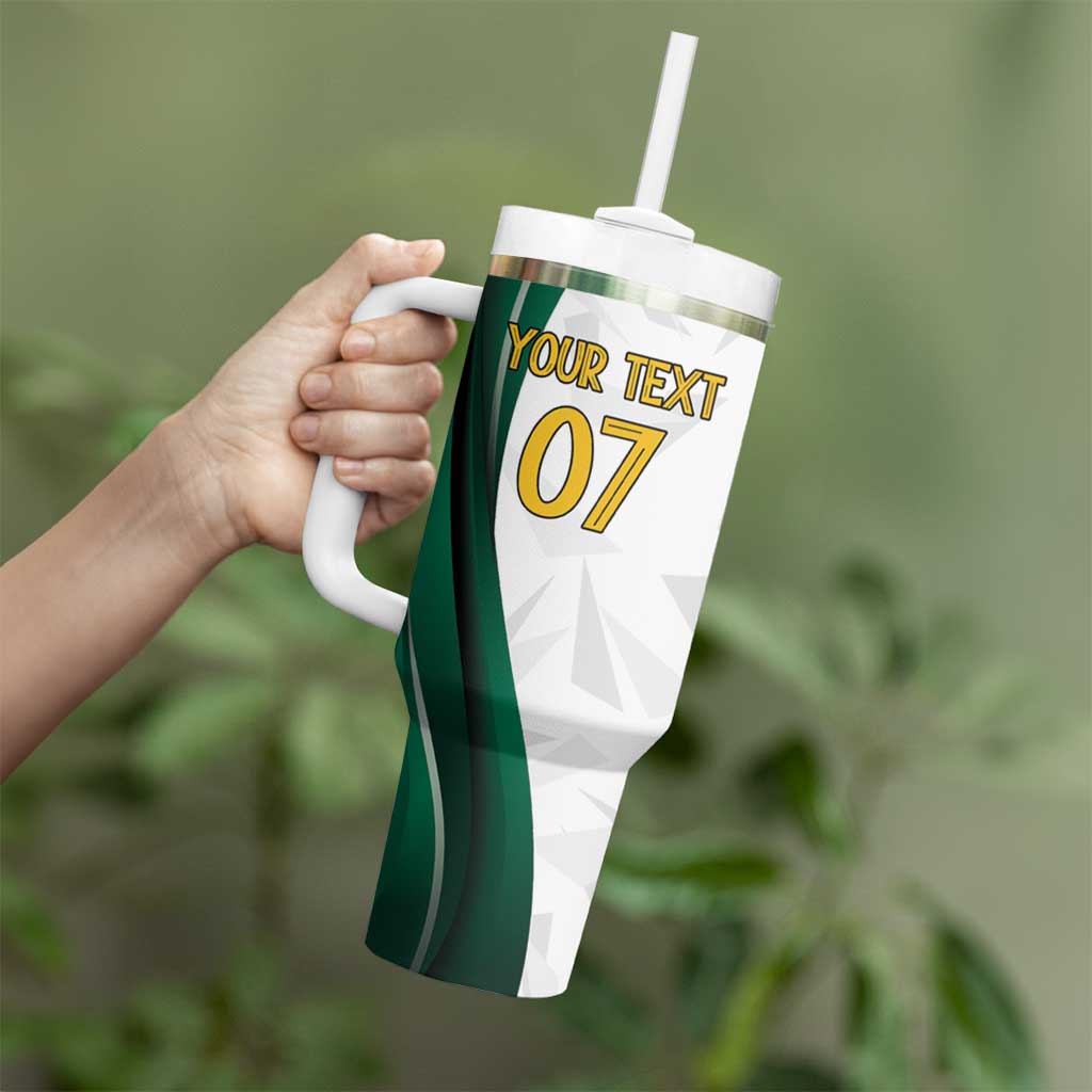 Custom Mexico Football Tumbler With Handle El Tricolor Viva Champions