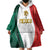 Custom Mexico Football Wearable Blanket Hoodie El Tricolor Viva Champions