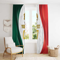 Custom Mexico Football Window Curtain El Tricolor Viva Champions