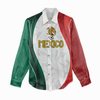 Custom Mexico Football Women Casual Shirt El Tricolor Viva Champions