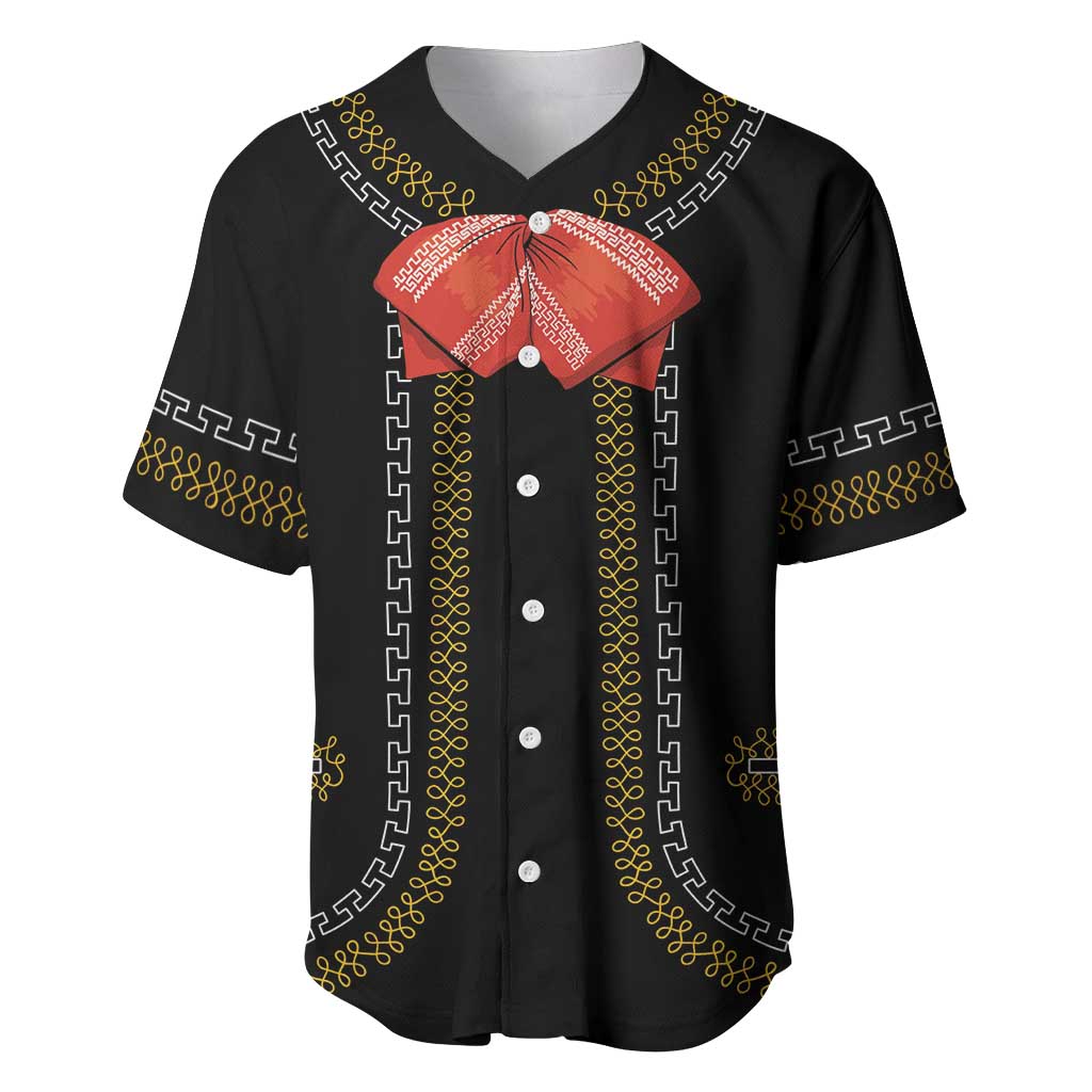 Mexico Mariachi Charro Costume Inpsired Baseball Jersey