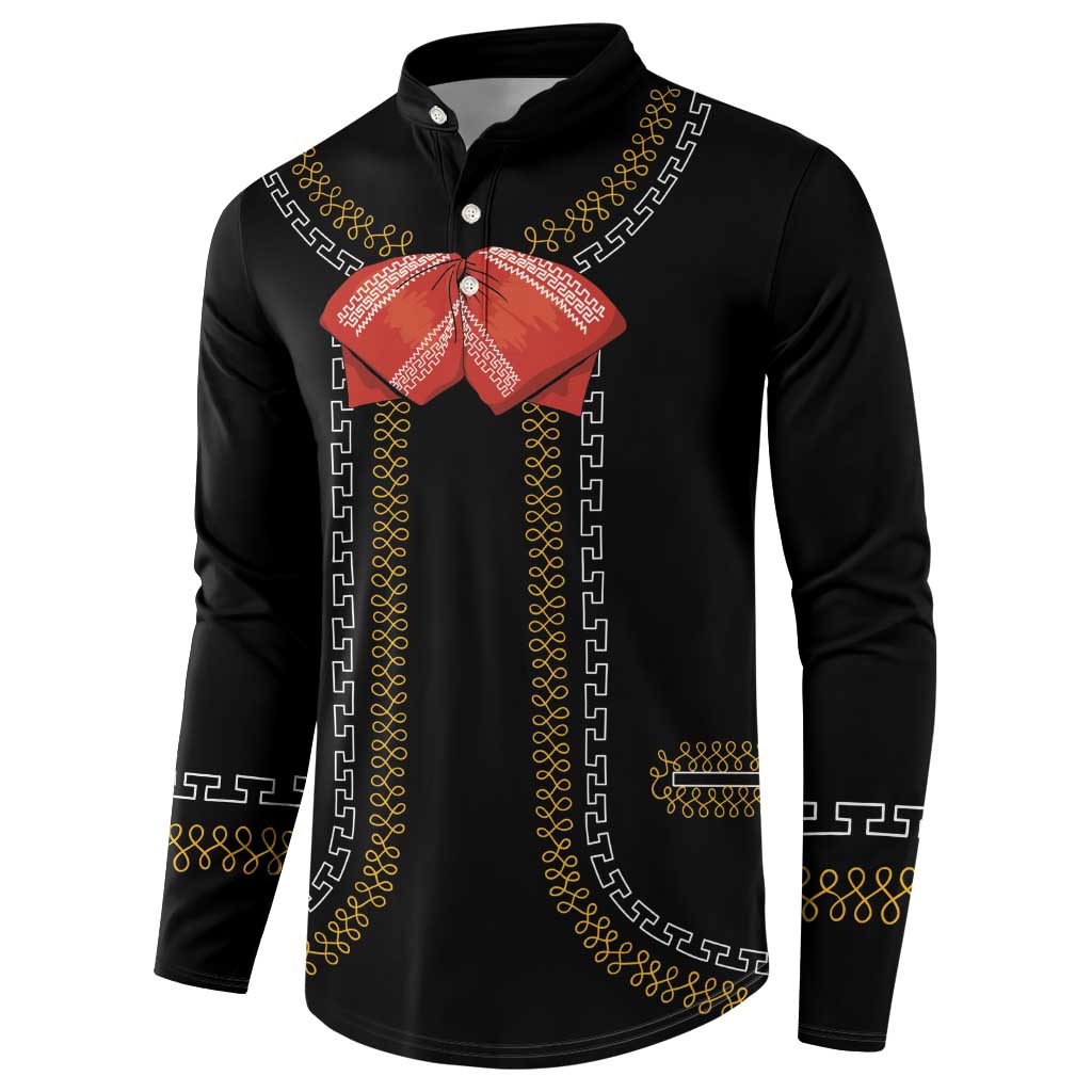 Mexico Mariachi Charro Costume Inpsired Button Sweatshirt