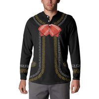 Mexico Mariachi Charro Costume Inpsired Button Sweatshirt