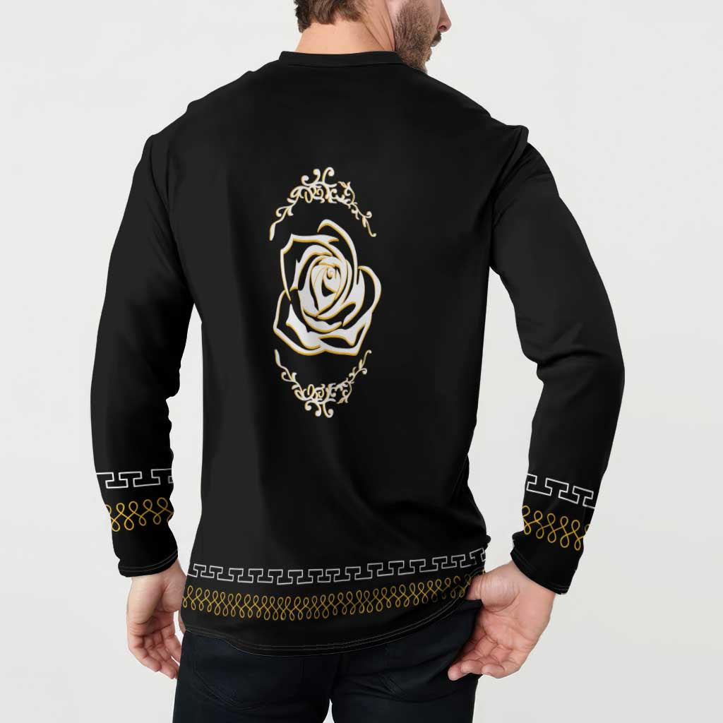 Mexico Mariachi Charro Costume Inpsired Button Sweatshirt