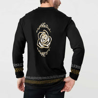 Mexico Mariachi Charro Costume Inpsired Button Sweatshirt