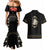 Mexico Mariachi Charro Costume Inpsired Couples Matching Mermaid Dress and Hawaiian Shirt