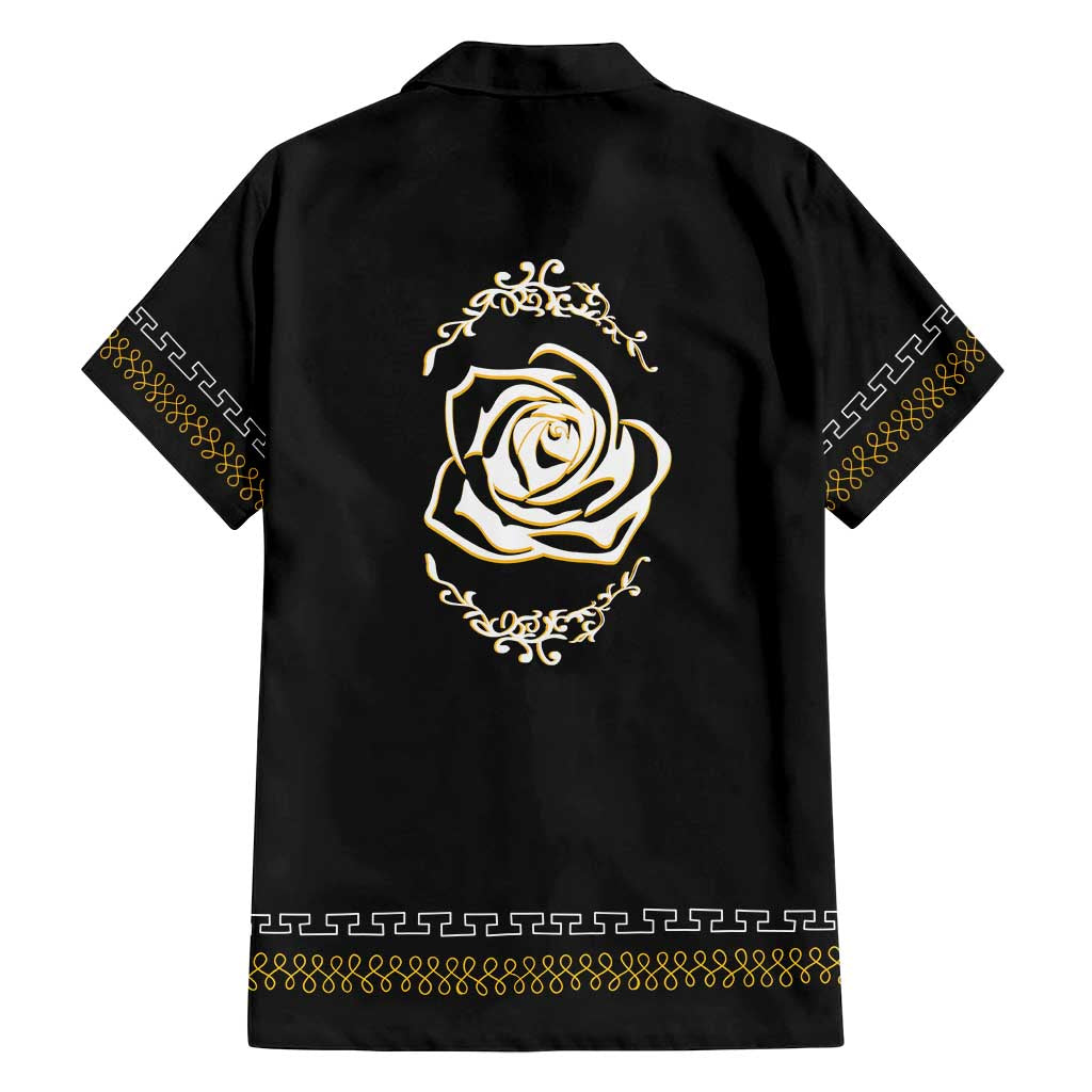 Mexico Mariachi Charro Costume Inpsired Family Matching Long Sleeve Bodycon Dress and Hawaiian Shirt