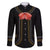 Mexico Mariachi Charro Costume Inpsired Family Matching Off The Shoulder Long Sleeve Dress and Hawaiian Shirt