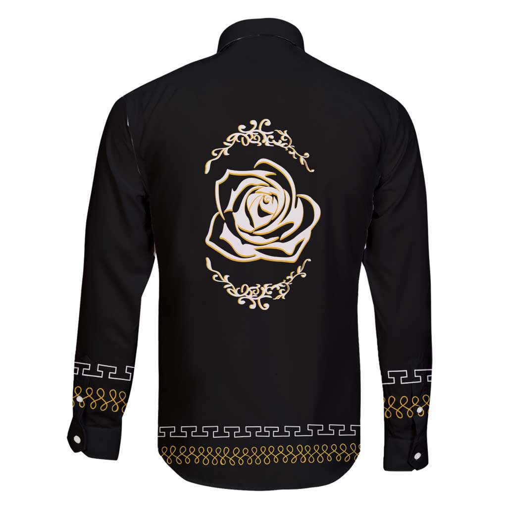 Mexico Mariachi Charro Costume Inpsired Family Matching Off Shoulder Maxi Dress and Hawaiian Shirt