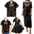 Mexico Mariachi Charro Costume Inpsired Family Matching Puletasi and Hawaiian Shirt