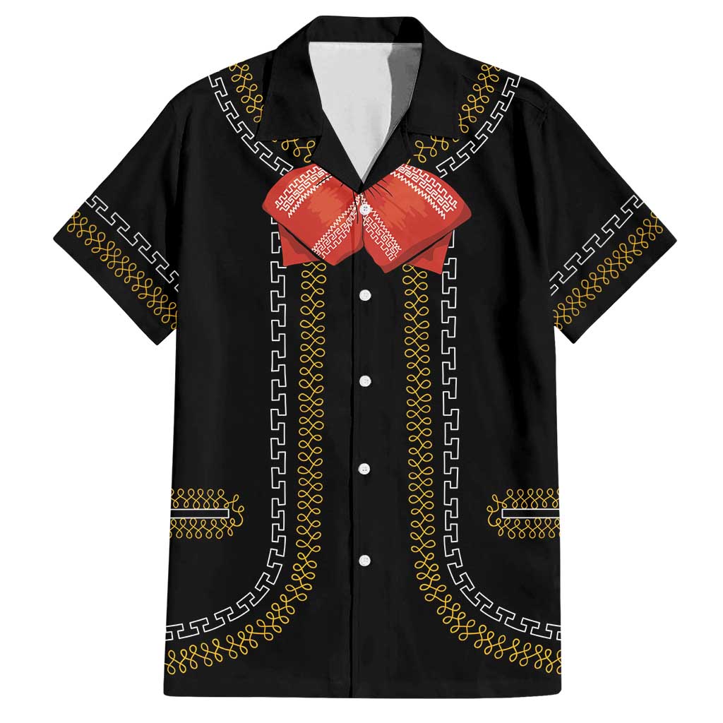 Mexico Mariachi Charro Costume Inpsired Family Matching Puletasi and Hawaiian Shirt
