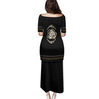 Mexico Mariachi Charro Costume Inpsired Family Matching Puletasi and Hawaiian Shirt