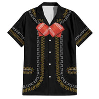 Mexico Mariachi Charro Costume Inpsired Family Matching Summer Maxi Dress and Hawaiian Shirt