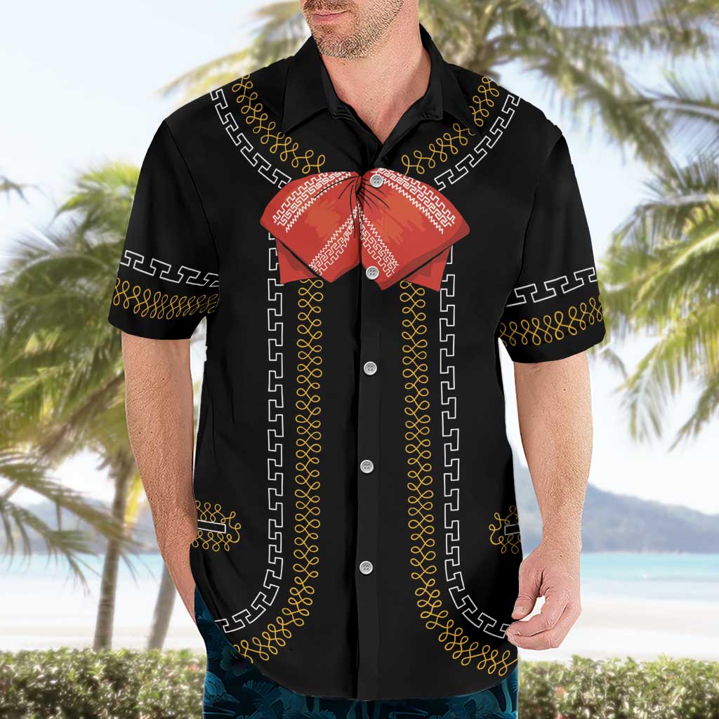 Mexico Mariachi Charro Costume Inpsired Hawaiian Shirt