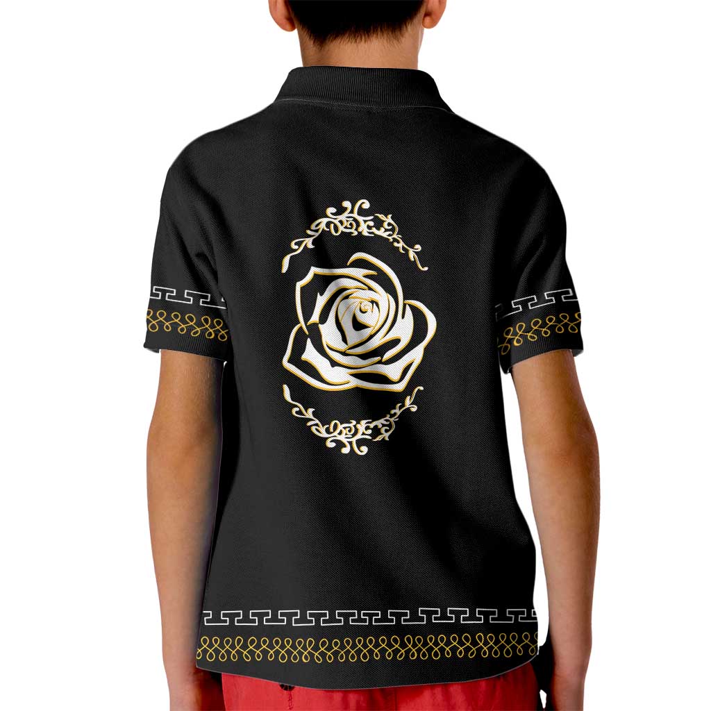 Mexico Mariachi Charro Costume Inpsired Kid Polo Shirt