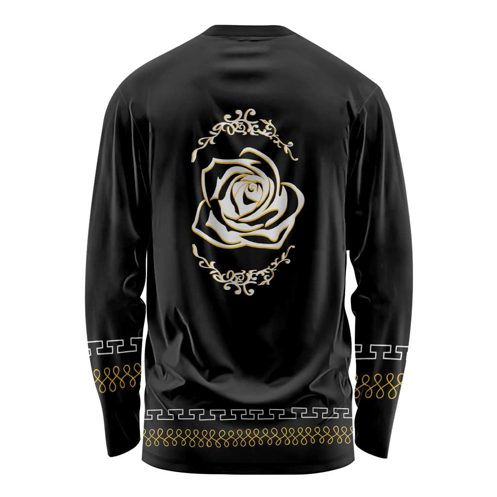 Mexico Mariachi Charro Costume Inpsired Long Sleeve Shirt