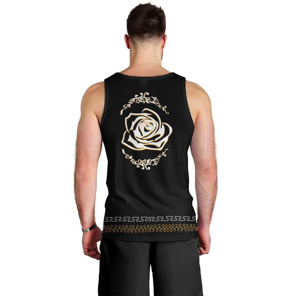 Mexico Mariachi Charro Costume Inpsired Men Tank Top