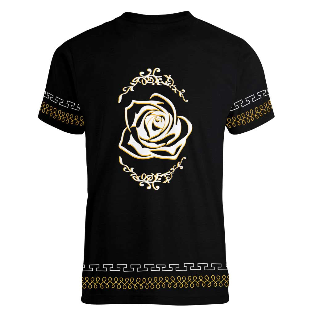 Mexico Mariachi Charro Costume Inpsired Women V-Neck T-Shirt