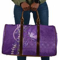 Lupus Awareness Purple Ribbon Butterfly Travel Bag Hope