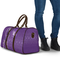 Lupus Awareness Purple Ribbon Butterfly Travel Bag Hope
