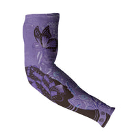 Lupus Awareness Afro Girl - Proud Survivor Arm Sleeves Ankara Pattern