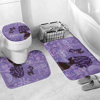 Lupus Awareness Afro Girl - Proud Survivor Bathroom Set Ankara Pattern