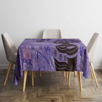 Lupus Awareness Afro Girl - Proud Survivor Tablecloth Ankara Pattern
