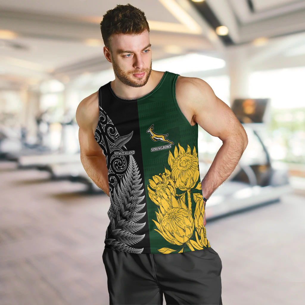 personalised-new-zealand-mix-south-africa-rugby-men-tank-top-protea-vs-silver-ferns