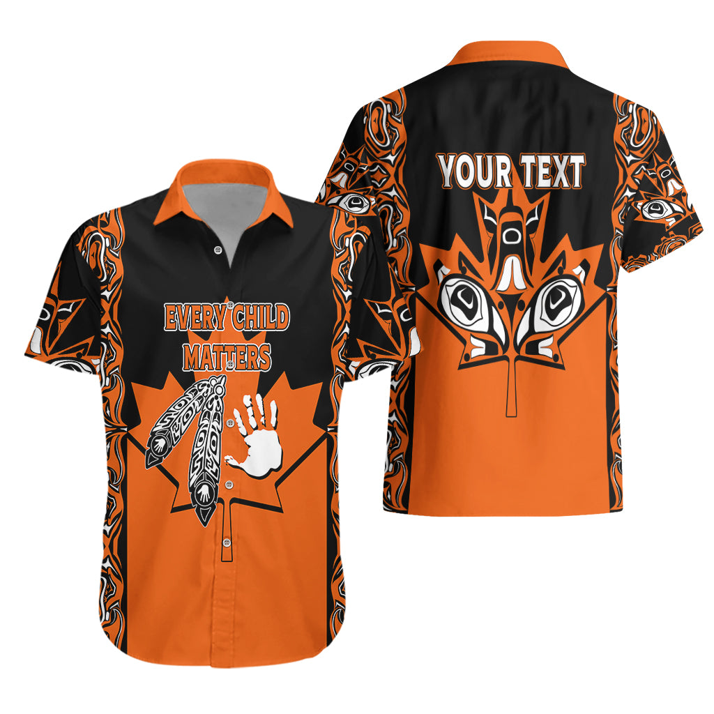 Personalised Canada Indigenous Hawaiian Shirt Every Child Matters - Wonder Print Shop