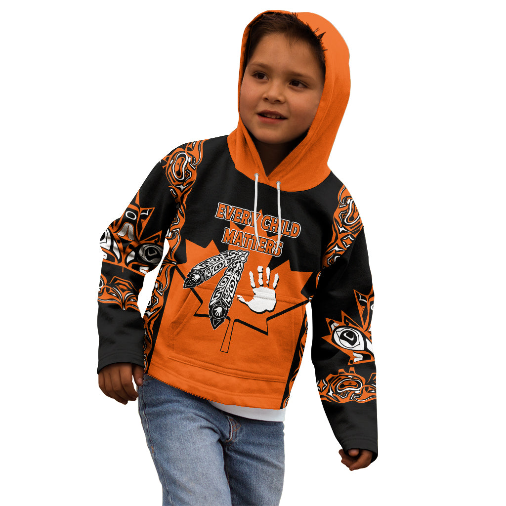 Personalised Canada Indigenous Kid Hoodie Every Child Matters - Wonder Print Shop