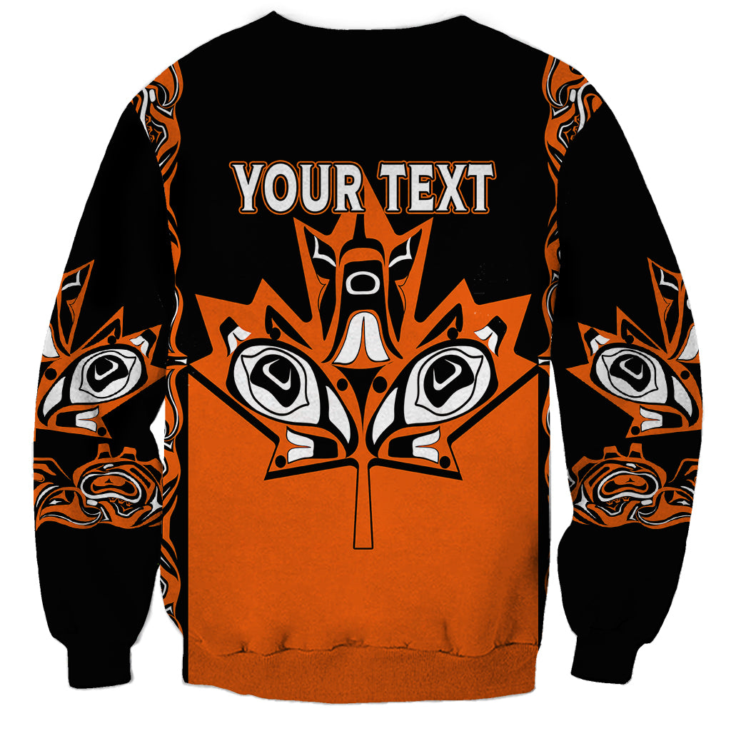 Personalised Canada Indigenous Sweatshirt Every Child Matters - Wonder Print Shop