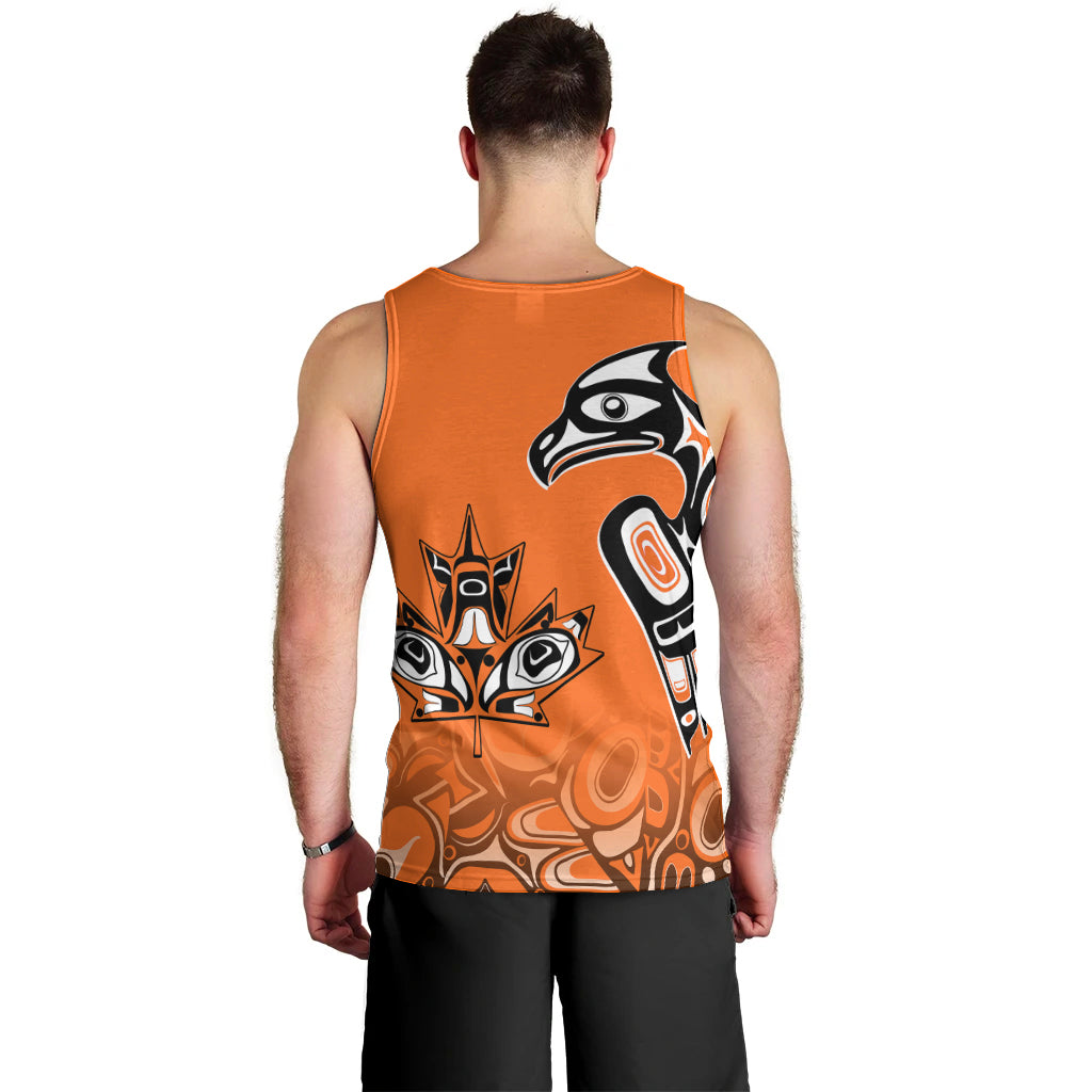 canada-indigenous-men-tank-top-aboriginal-bird-art-every-child-matters