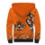 Canada Indigenous Sherpa Hoodie Aboriginal Bird Art - Every Child Matters - Wonder Print Shop