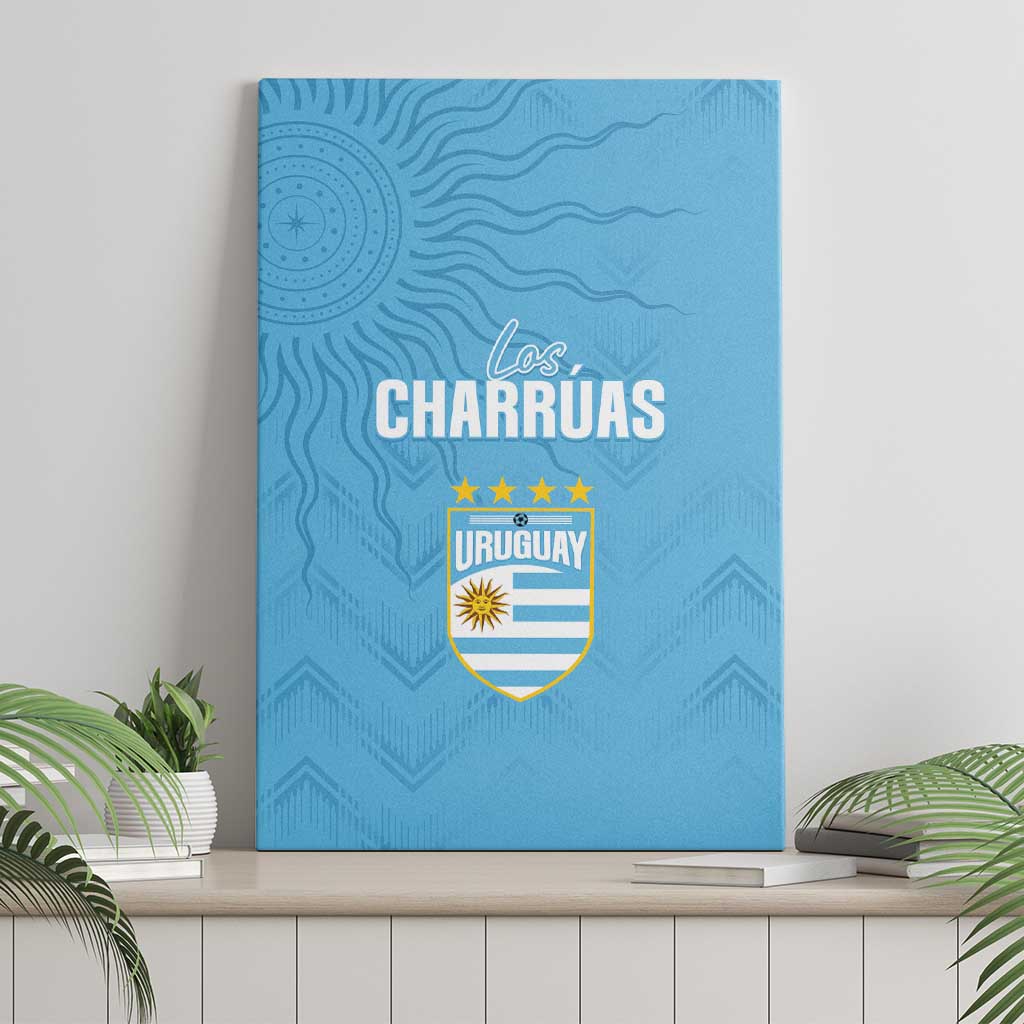 Uruguay Football 2024 Custom Canvas Wall Art Los Charruas Sol de Mayo Ornamental Style LT7 - Wonder Print Shop