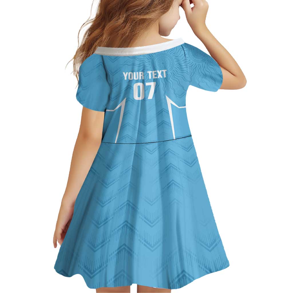 Uruguay Football 2024 Custom Family Matching Long Sleeve Bodycon Dress and Hawaiian Shirt Los Charruas Sol de Mayo Ornamental Style LT7 - Wonder Print Shop