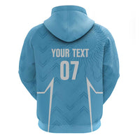 Uruguay Football 2024 Custom Hoodie Los Charruas Sol de Mayo Ornamental Style - Wonder Print Shop