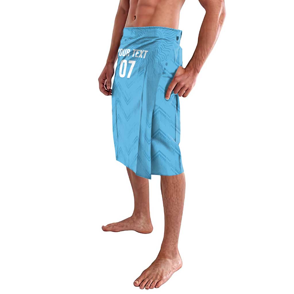 Uruguay Football 2024 Custom Lavalava Los Charruas Sol de Mayo Ornamental Style - Wonder Print Shop