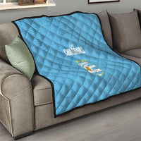 Uruguay Football 2024 Custom Quilt Los Charruas Sol de Mayo Ornamental Style - Wonder Print Shop